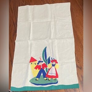 Vintage Mid Century Kitchen Towel